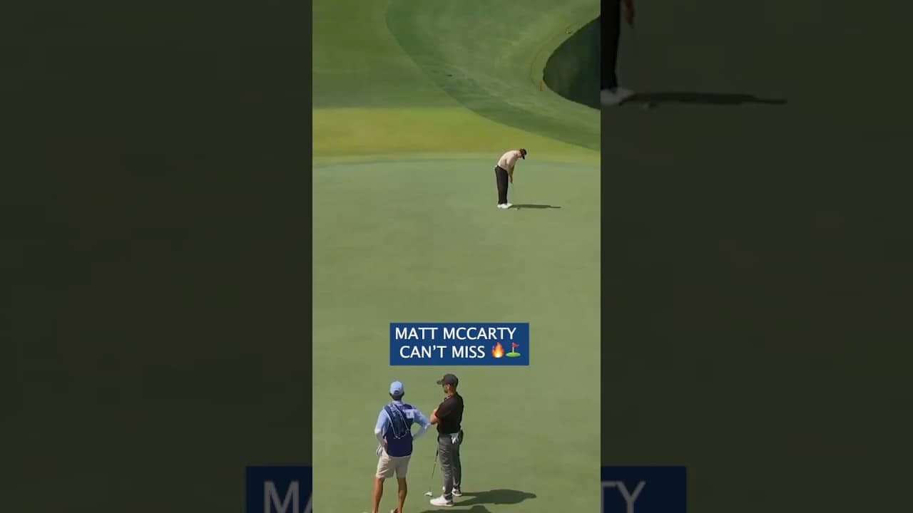 Matt McCarty Drains TWO Insane Long Putts 🤯⛳