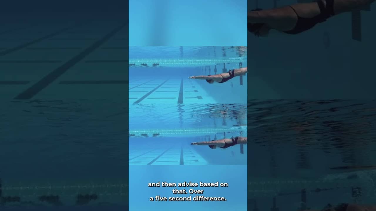 More underwater kicks doesn't always mean faster swimming. #theraceclub