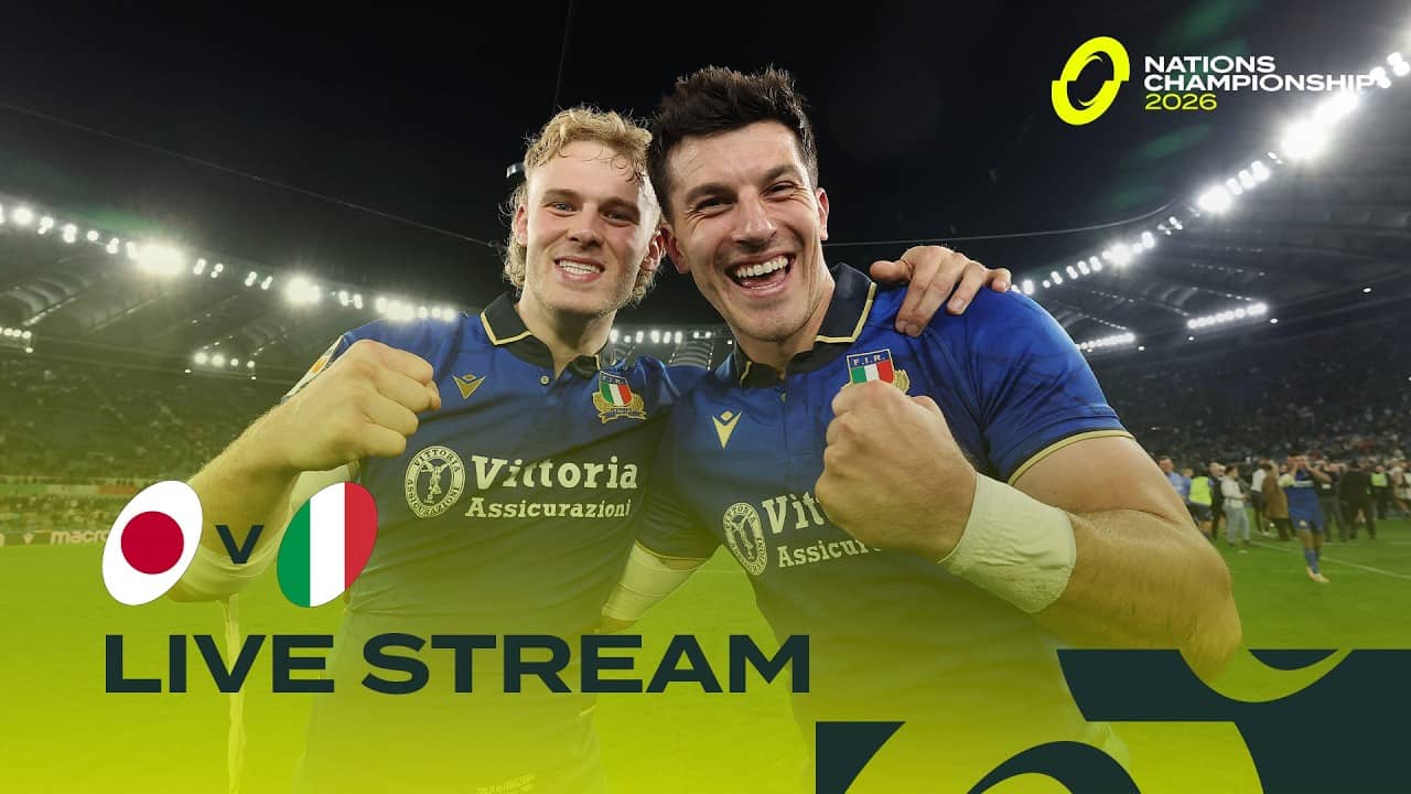 Japan v Italy | Nations Championship Live Match