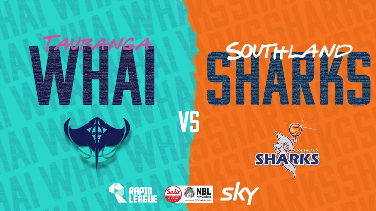 Tauranga Whai v Southland Sharks | Full Basketball Game | @SalsNBL  2026