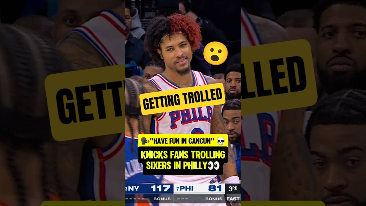 Knicks fans TROLLING Kelly Oubre🗣