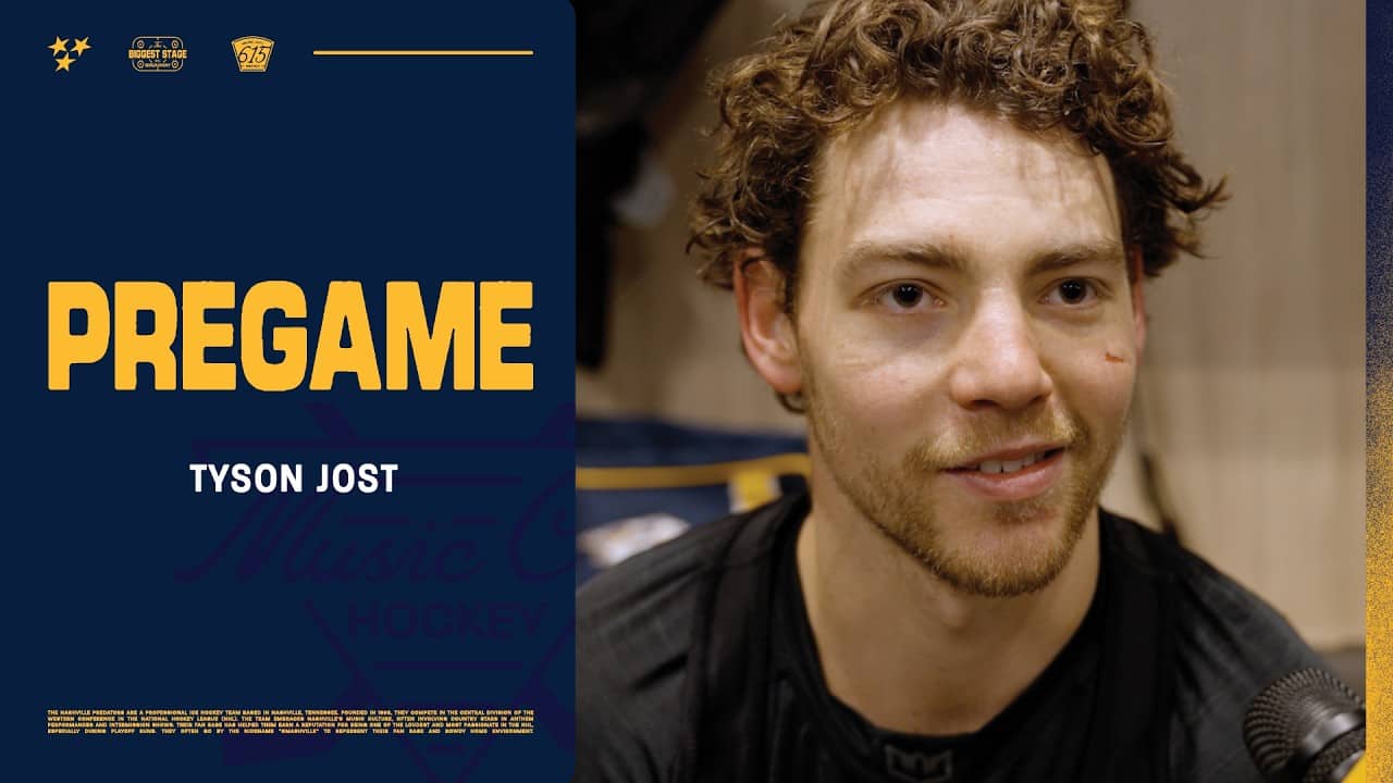 Tyson Jost Pregame: April 6, 2026