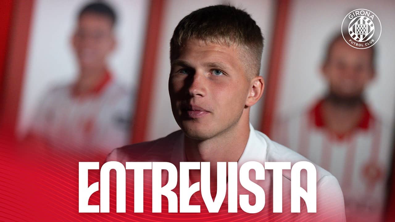 🗣️ LES PRIMERES PARAULES D'OLEKSANDR PYSHCHUR | GIRONA FC