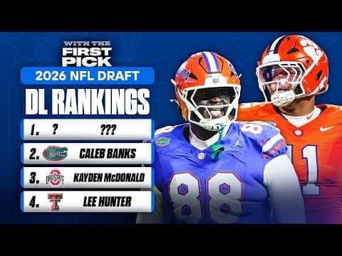 FINAL 2026 NFL Draft DEFENSIVE LINE Rankings
