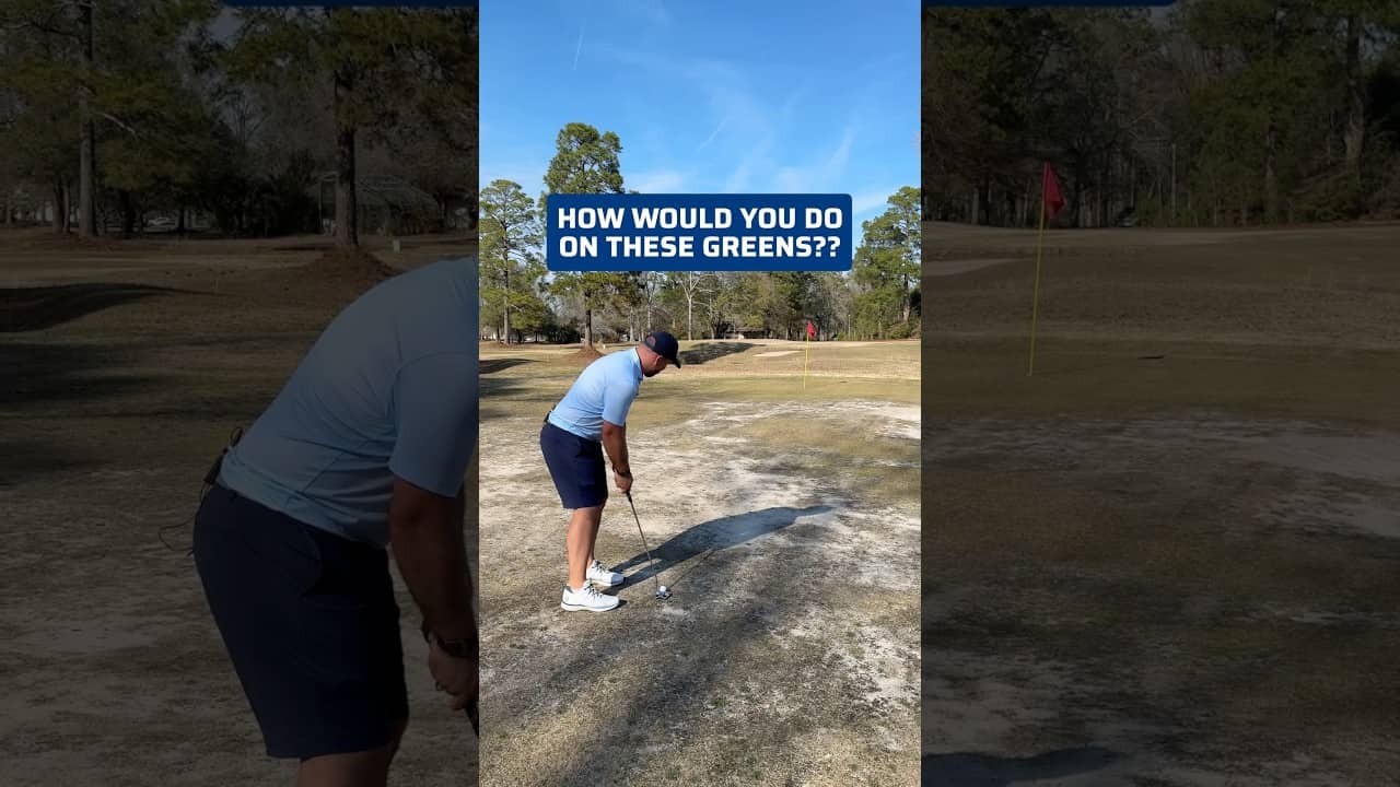 They have some interesting greens down there in South Carolina 👀🤣 @B@BryanBrosGolf