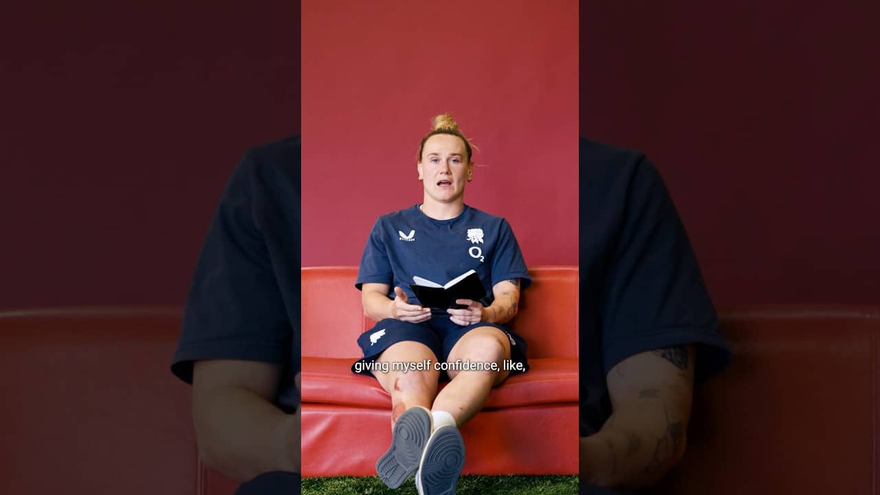Meg Jones shows us her little black book in the Rose Room 📖 | @o2ukofficial | #WearTheRose