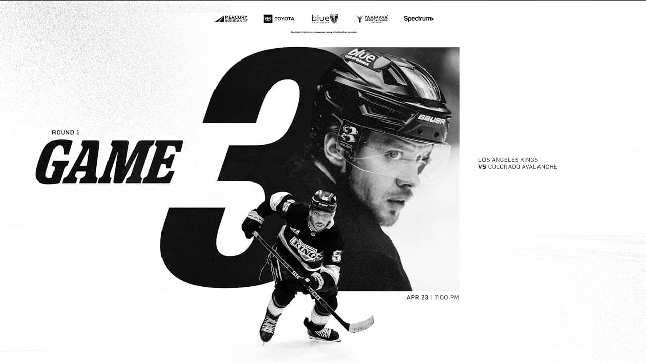 Coming Home | Round 1, Game 3 | LA Kings vs Colorado Avalanche | Stanley Cup Playoffs