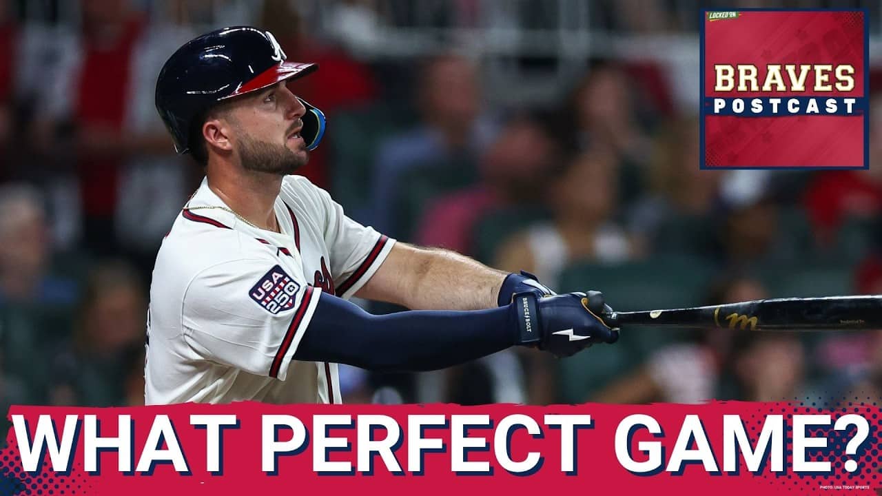 BRAVES POSTCAST: Atlanta Braves break up perfect game and rally to win versus Pirates LIVE REACTION