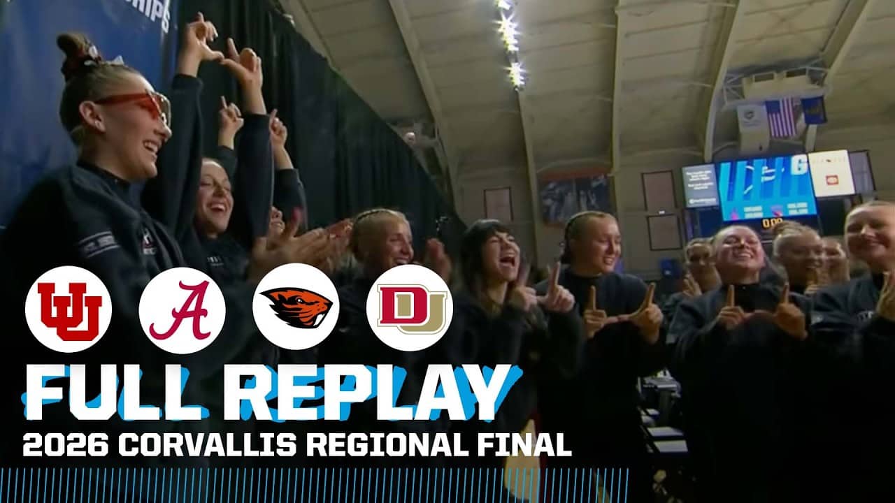 Utah, Alabama advance at women's NCAA gymnastics regionals in Corvallis | FULL REPLAY