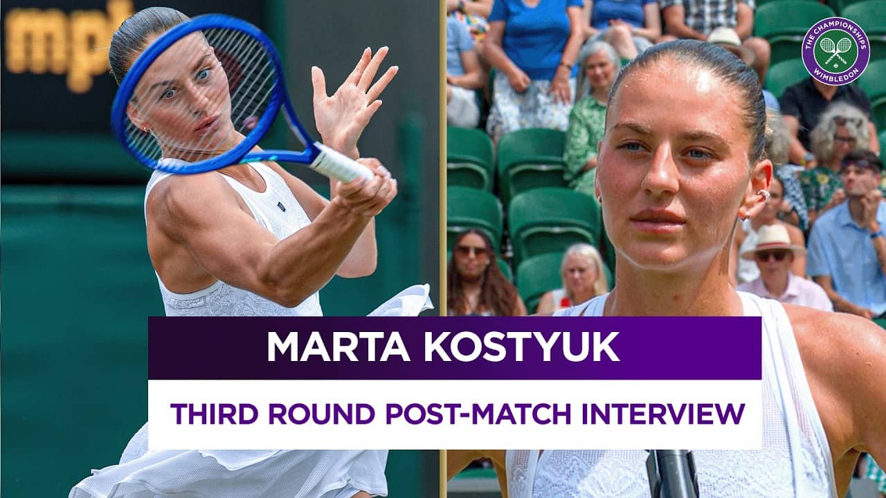 Spend as little as possible every single day! Marta Kostyuk on saving her energy during the season 🔋