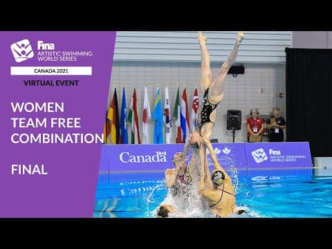 FINA ASWS 2021 CAN - Women Team Free Combination