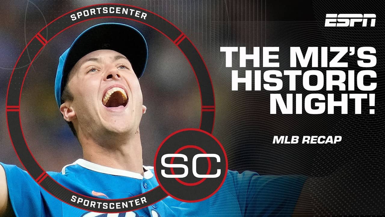 Jacob Misiorowski MAKES HISTORY 🔥 Just like Clayton Kershaw & Max Scherzer | SportsCenter