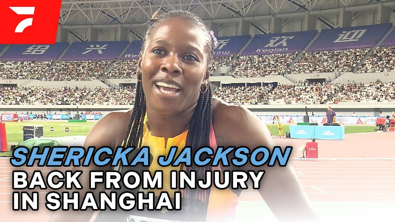 Shericka Jackson Reflects On Her 22.07 Season Opener At The 2026 Shanghai Diamond League