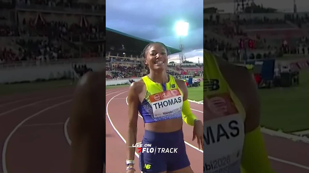 Gabby Thomas 11.02 for the victory at Continental Tour: Kip Keino!