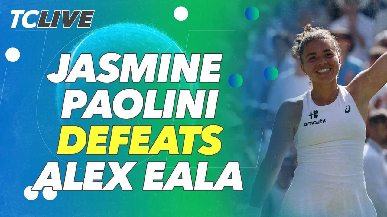 Jasmine Paolini beats Alex Eala to reach the Wimbledon Quarterfinals 💪 | TC Live