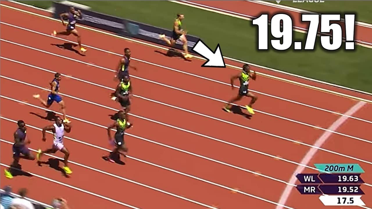 The 200 Meters Is Officially Broken