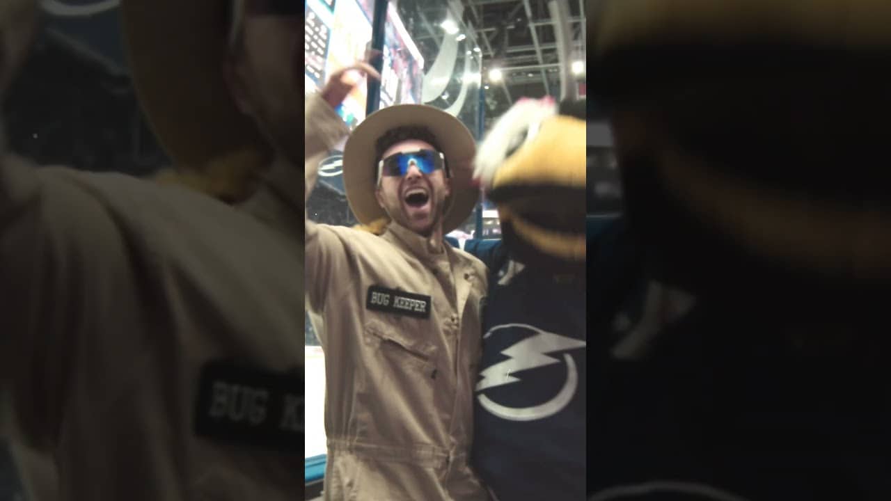 Home video of home win!  #hockey #gobolts #hockeygame #tampabaylightning #nhl #playoffs #boltswin