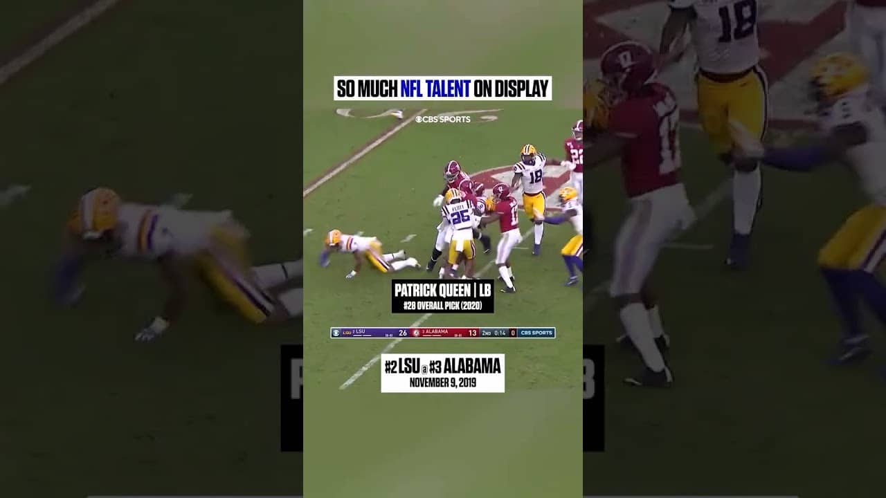 2019 LSU vs. Bama was packed with NFL talent 😮‍💨