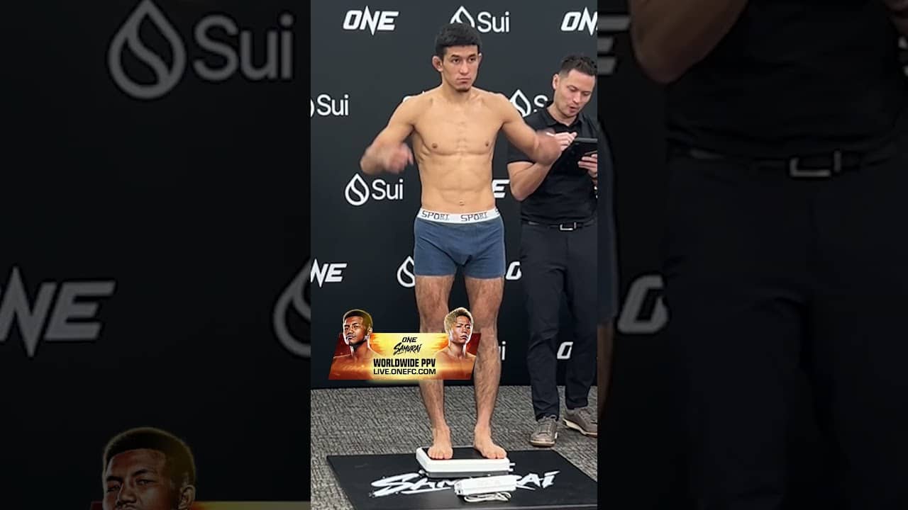 All systems go 🔥 Yuya Wakamatsu and Avazbek Kholmirzaev throw down at ONE SAMURAI 1 this Wednesday!