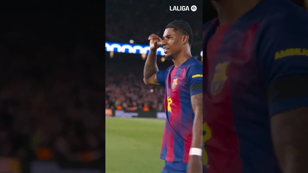 SIR MARCUS RASHFORD 🇬🇧 #LaLigaHighlights #ElClásico #shorts