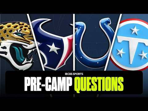 Biggest questions before NFL training camp for AFC South teams π€