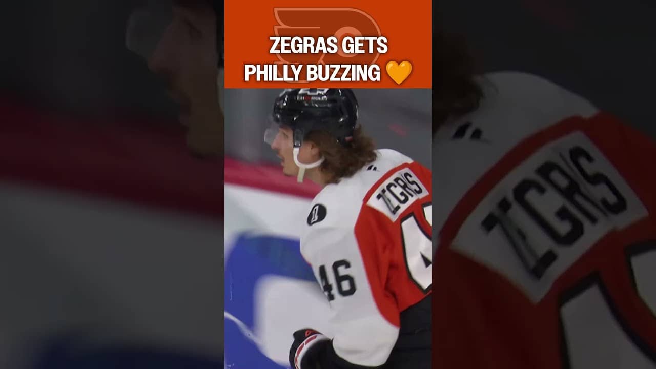 Zegras Answers for Philly 🚨