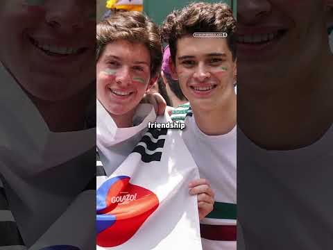 The story behind the beautiful bond between Mexico and South Korea fans 🫶 #FIFAWorldCup