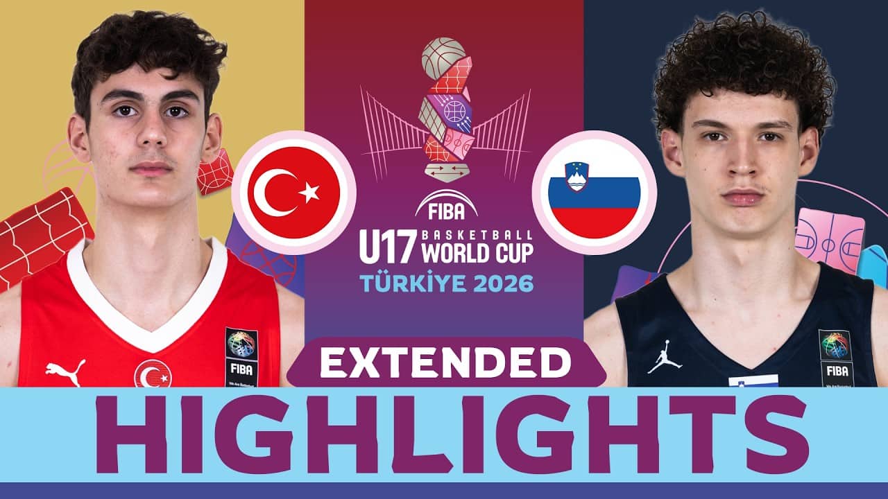 Kutluay, Karutasu deliver AGAIN as Türkiye 🇹🇷 beat Slovenia 🇸🇮 | HIGHLIGHTS | #FIBAU17 World Cup