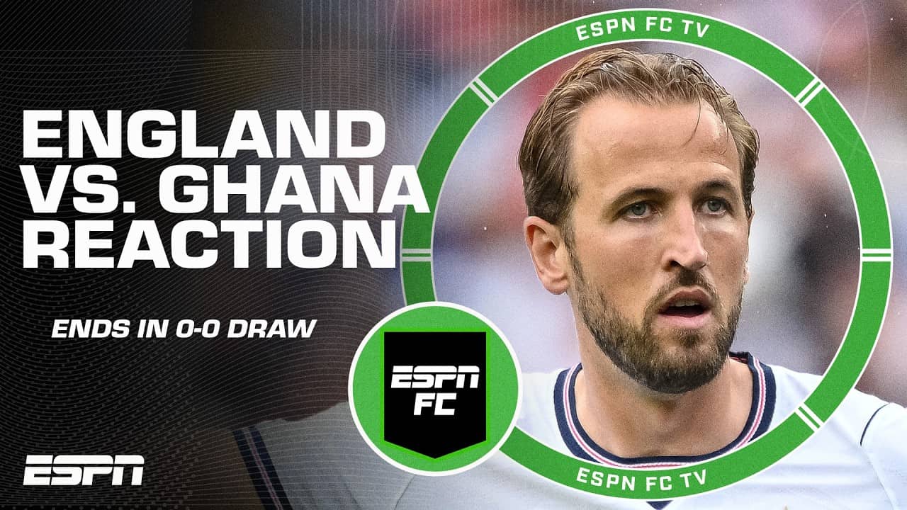 FULL REACTION to England vs. Ghana 0-0 draw 😯 What changes must Harry Kane & England make? | ESPN FC