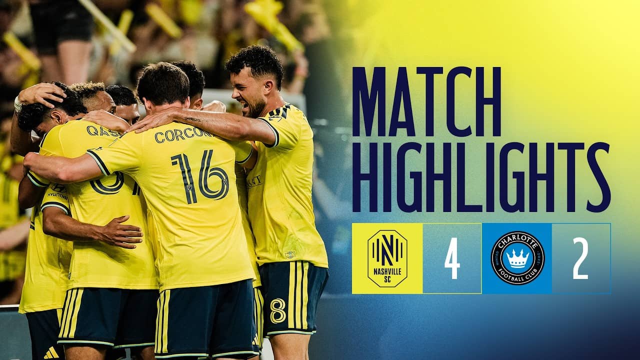 Nashville SC Extend Home Unbeaten Streak With Win Over Charlotte FC | Match Highlights