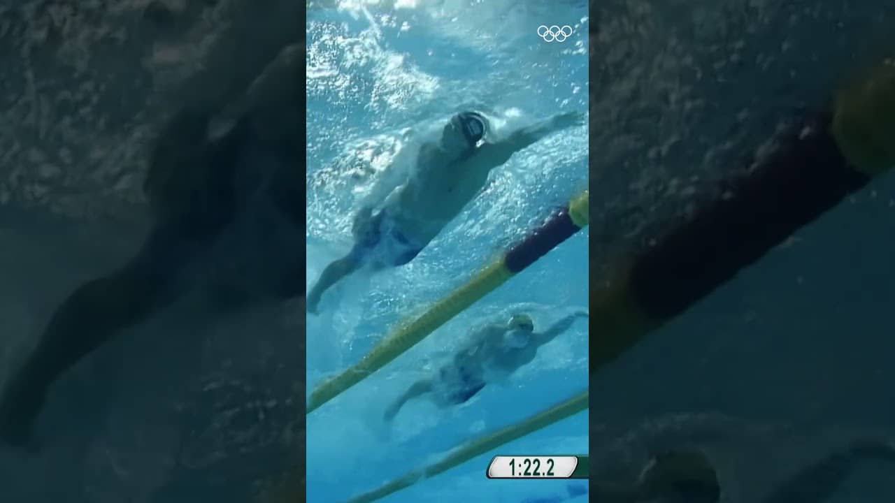 Michael Phelps, the most-decorated Olympian in history. 🏊‍♂️🤩 #Olympics #SummerOlympics #Swimming