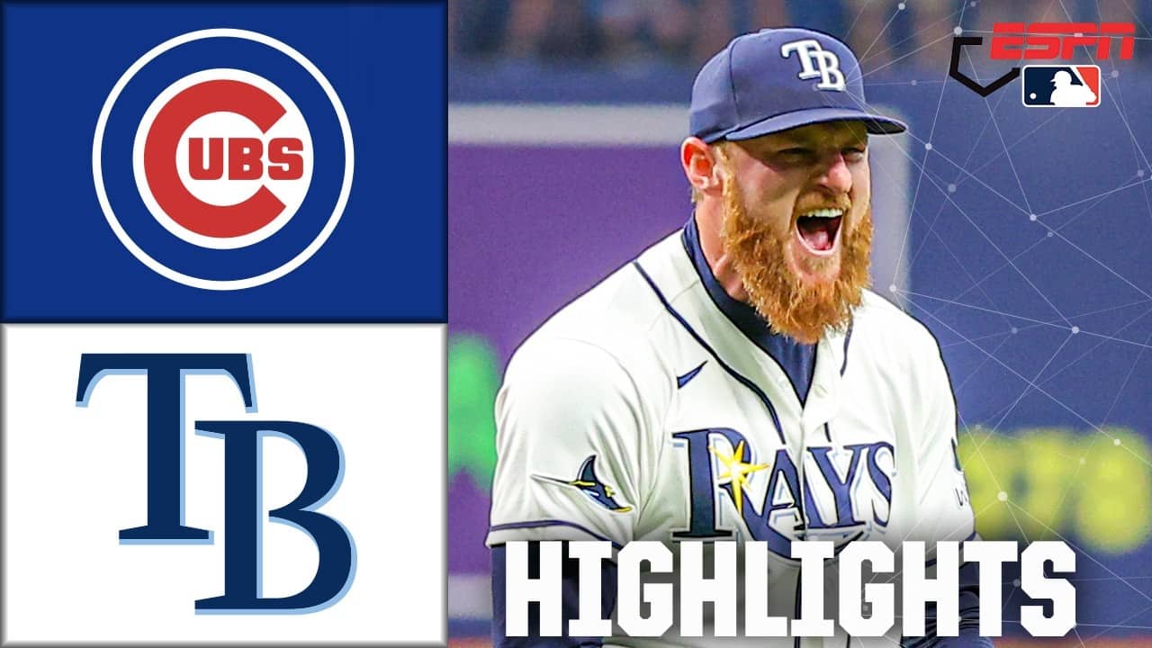 Chicago Cubs vs. Tampa Bay Rays | Full Game Highlights | ESPN MLB