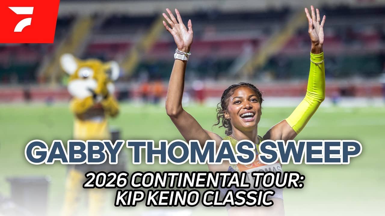 Gabby Thomas DOMINATES 100m & 200m Double | World Lead at Continental Tour Kip Keino Classic 2026