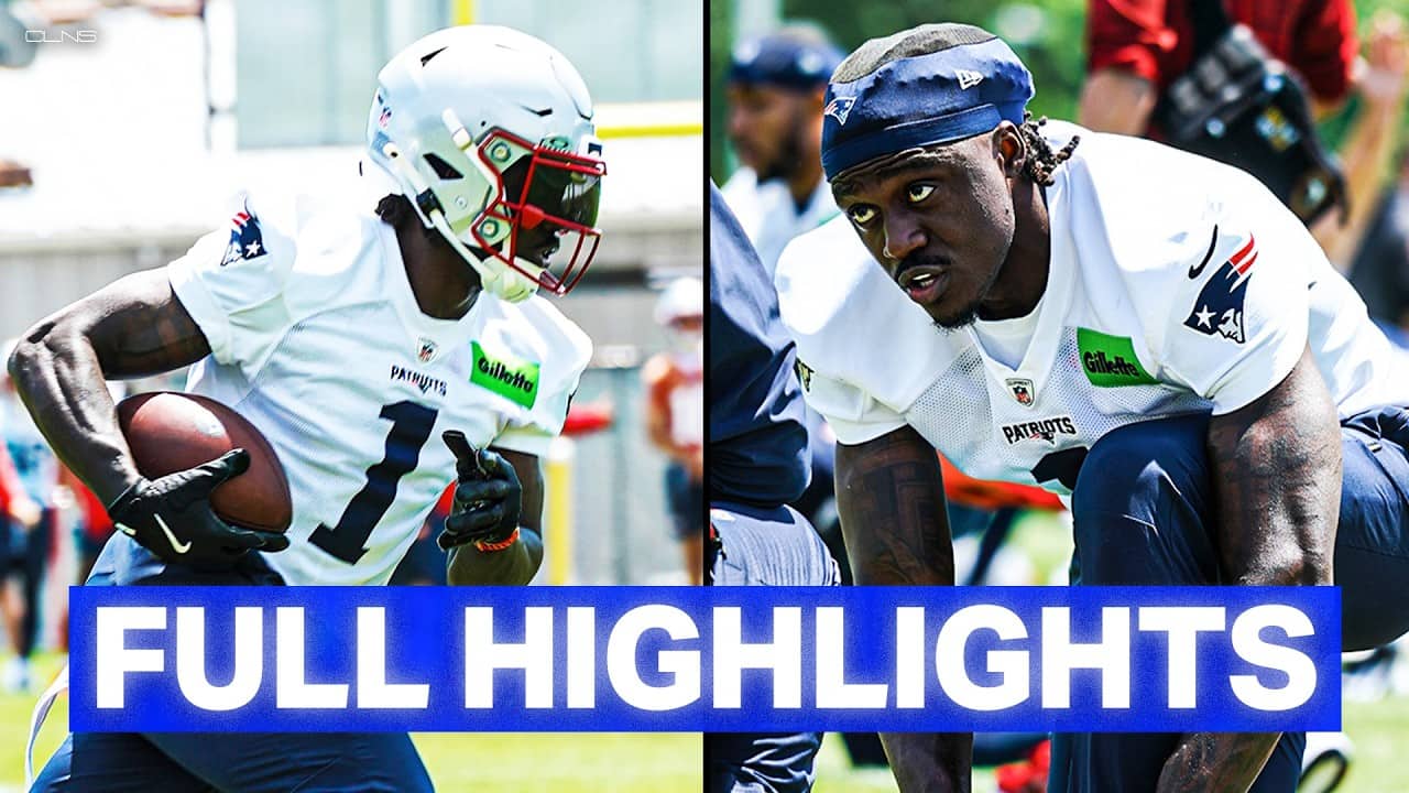 AJ Brown HIGHLIGHTS from First Day of Patriots Practice