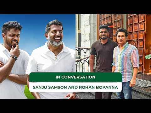 Two champions. One inspiring chat | In conversation: Sanju Samson and Rohan Bopanna.