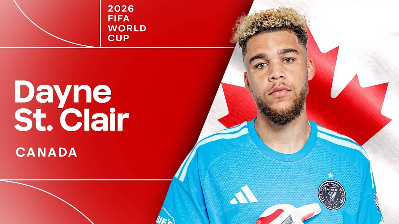 Inter Miami Goalkeeper Dayne St. Clair Makes Canada 2026 World Cup Squad!