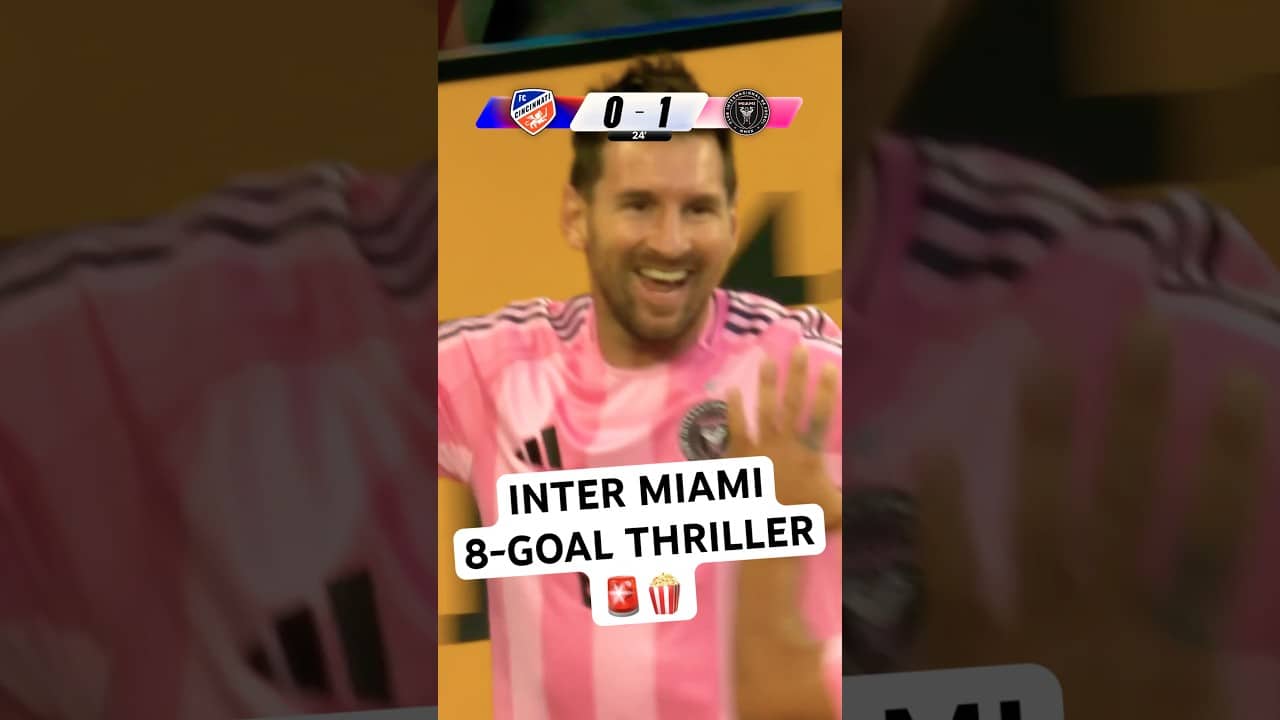@FCCincinnati vs. @intermiamicf had 8 goals!!🚨🍿