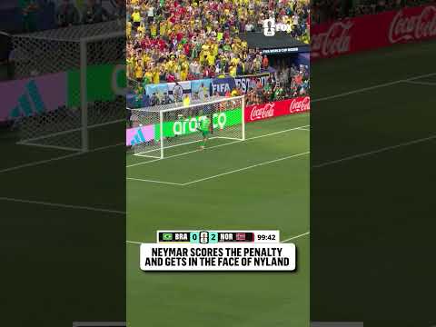 Neymar ends his 2026 FIFA World Cup with a goal