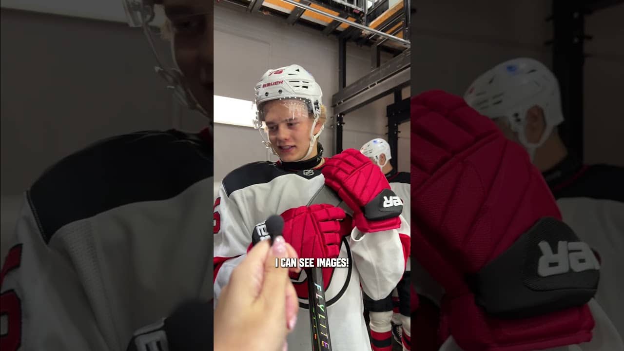 Really makes you think 🤔 #shorts #njdevils #hockey #deepthoughts
