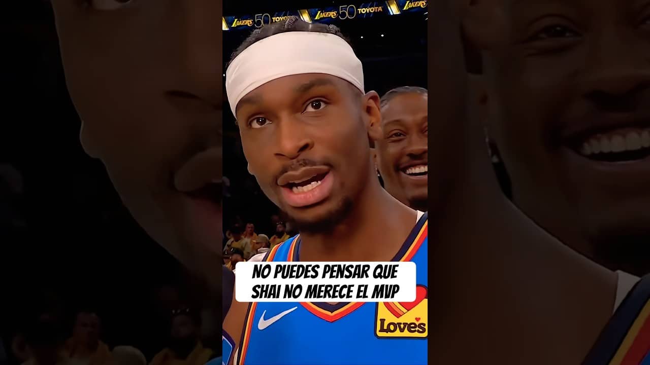 ¿ALGUIEN PIENSA QUE SHAI NO MERECE EL MVP NBA?