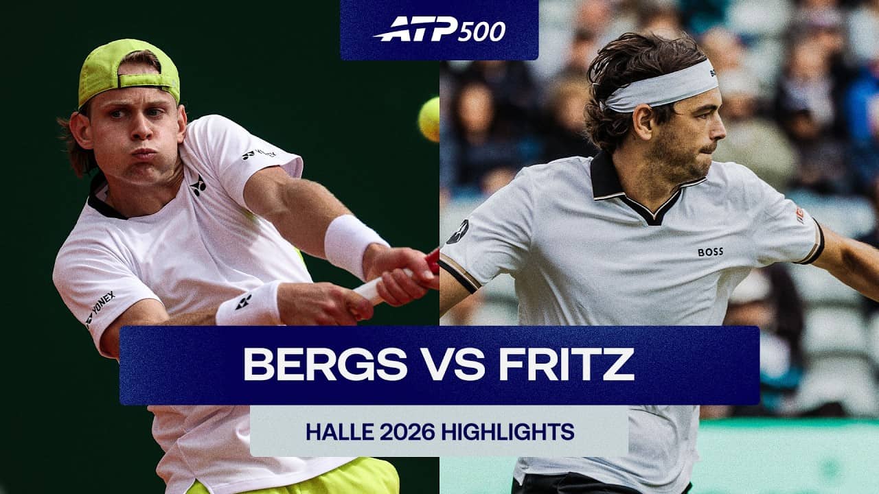 Zizou Bergs vs. Taylor Fritz Highlights | Halle 2026 Round 1