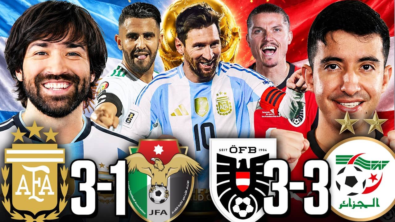 Group J Recap: AUSTRIA ELIMINATES IRAN! Argentina Tops Group 🔥 Algeria Advances, Jordan Eliminated