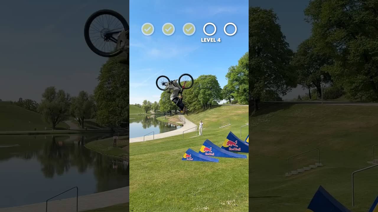 Can he backflip them all? @Lennox-Zimmermann 🤘