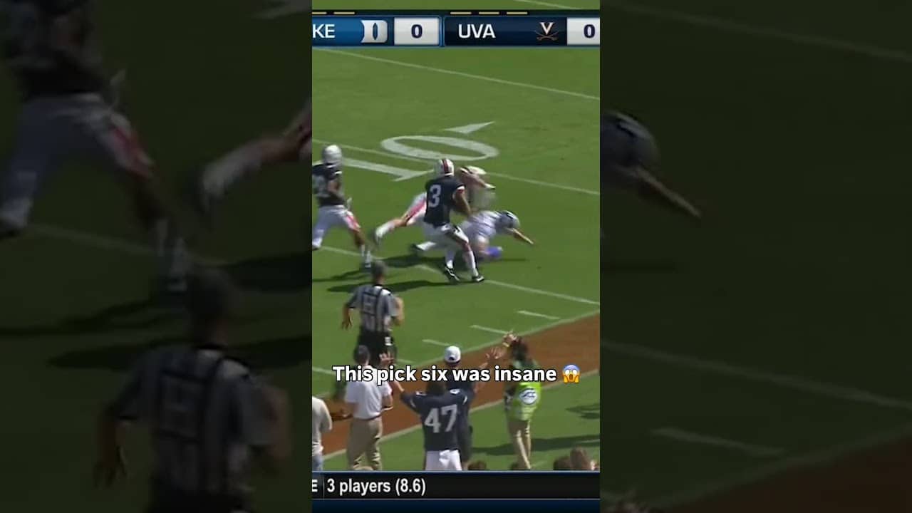 That block was huge 👏 #virginiacavaliers #accfootball #collegefootball