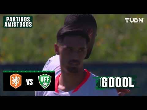 ¡Gakpo NO FALLA desde el punto penal! - Países Bajos 1-0 Uzbekistán | Amistoso Internacional | TUDN