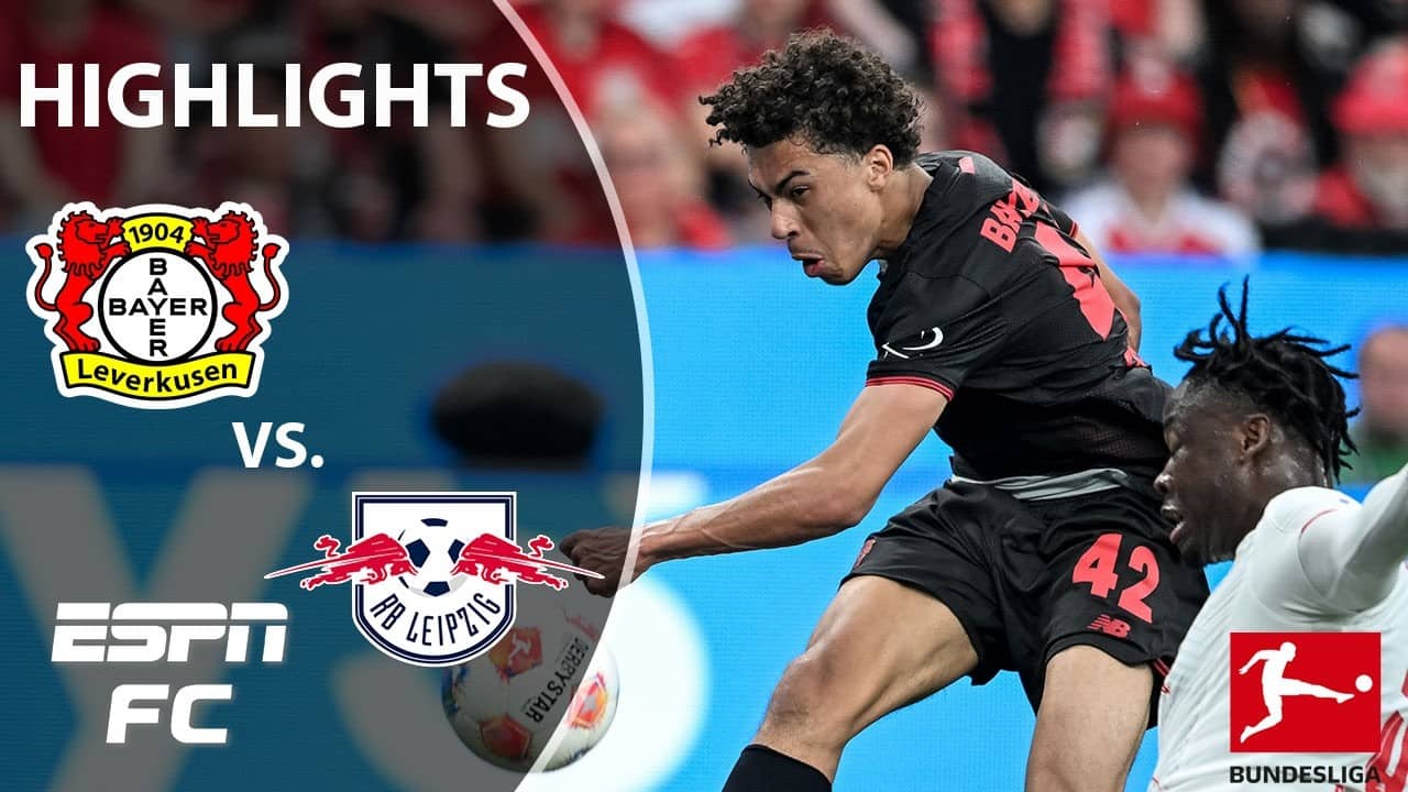 HAT TRICK 🚨 Bayer Leverkusen vs. RB Leipzig | Bundesliga Highlights | ESPN FC