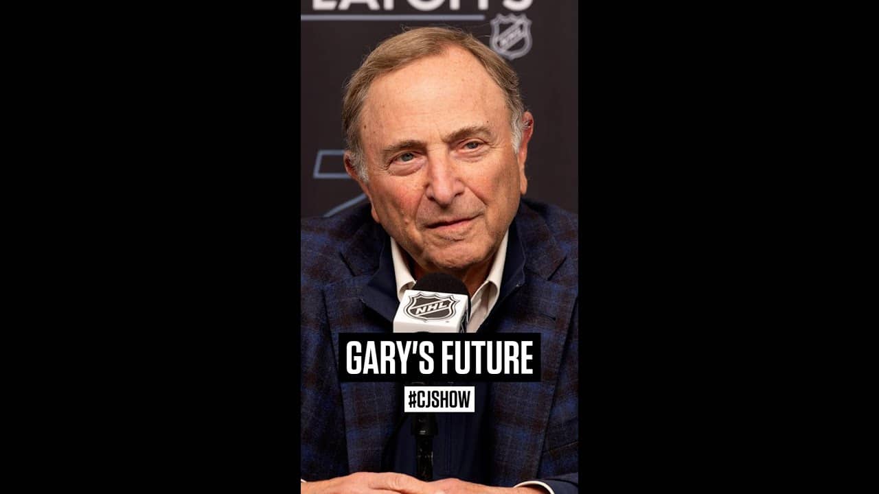 Gary Bettman's not quite ready for retirement. #CJShow #NHL
