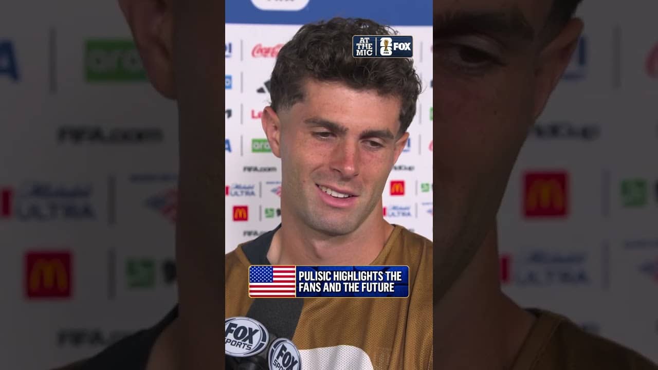 Christian Pulisic spoke with Jenny Taft about the support the USMNT has received this summer