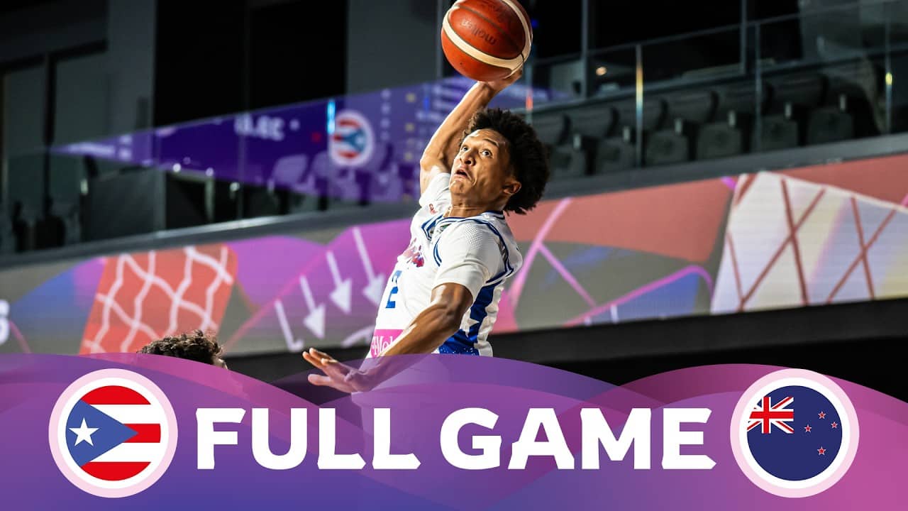 Group Phase | Puerto Rico v New Zealand | Full Basketball Game | FIBA U17 Basketball World Cup 2026
