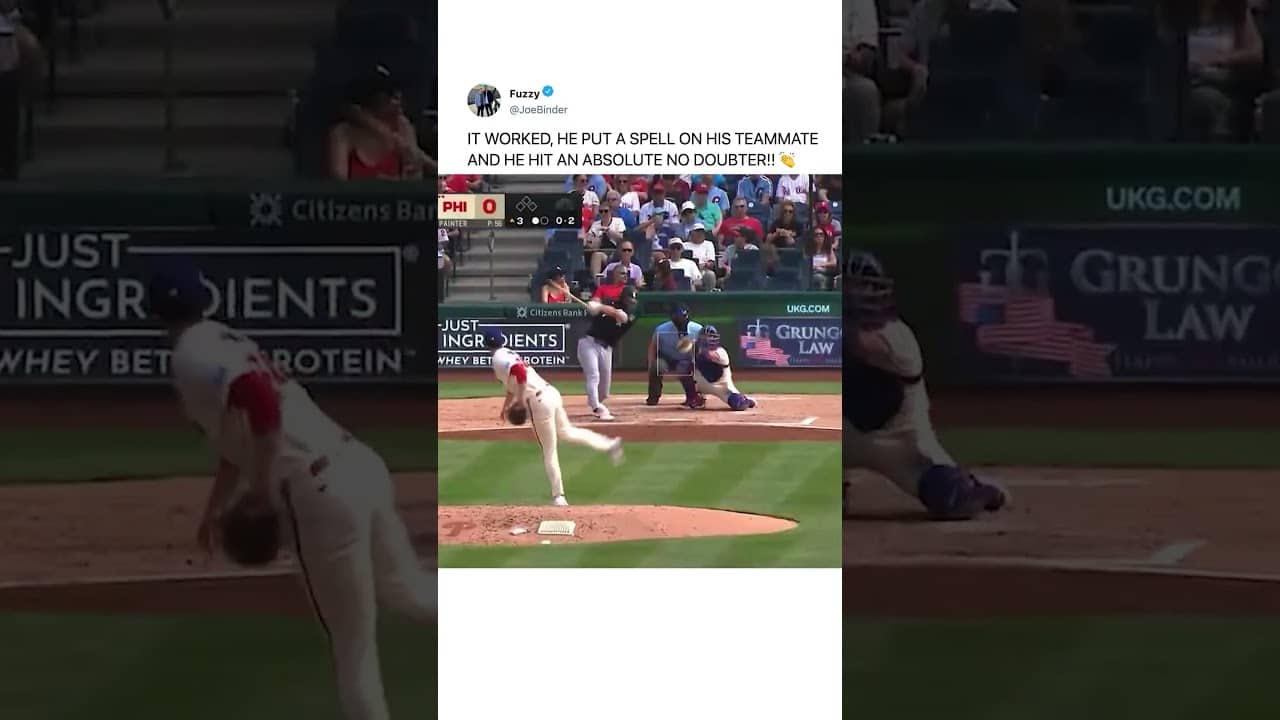 he cast a spell on his teammate 😅